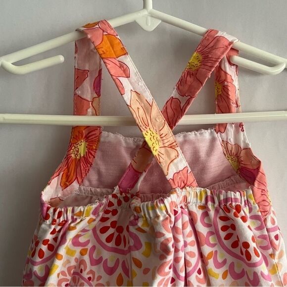 Kid's Penelope Mack Floral Printed Tiered Summer Dress - Picture 5 of 10